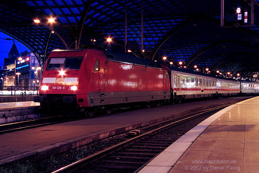 101 129 in Köln Hbf