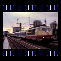 103 224 am 6.8.2001 103 224 in Berlin Ostbahnhof