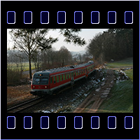 614 039 am 28.11.2008 614 039 bei Wilhermsdorf