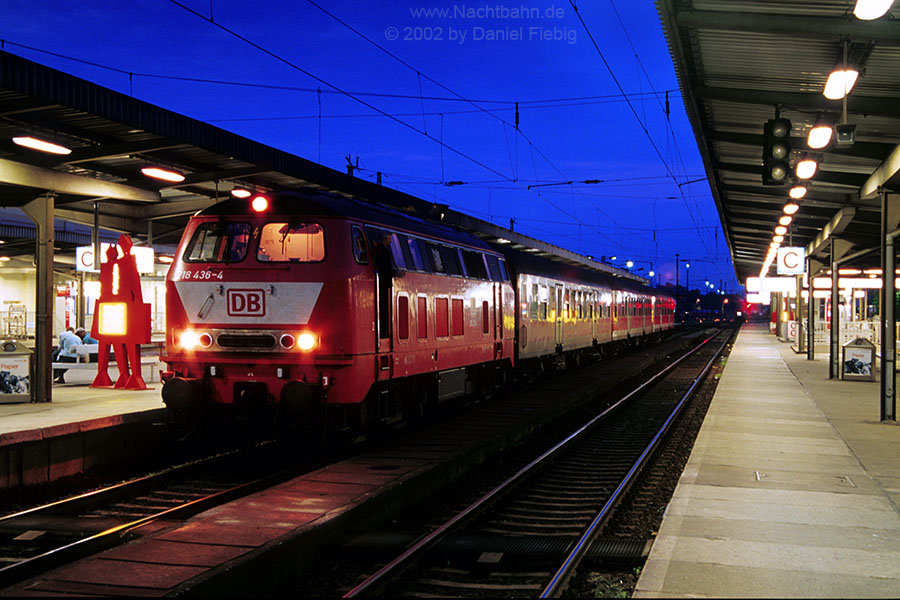 218 436 in Magdeburg Hbf